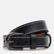 Ремень женский из натуральной кожи Laras CV10ZK-007bl-black 105 см Черный (ROZ6400176551) - изображение 1