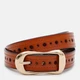 Ремень женский из натуральной кожи Laras CV10ZK-019c-brown 110 см Коричневый (ROZ6400176556) - изображение 1