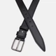 Ремень мужской из натуральной кожи Laras 115v10fx63-black 115 см Черный (ROZ6400176563) - изображение 3