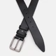 Ремень мужской из натуральной кожи Laras 115v10fx68-black 115 см Черный (ROZ6400176571) - изображение 3