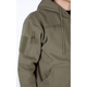 Реглан с капюшоном на молнии Mil-tec Tactical hoodie Olive 11472012-XL - изображение 3