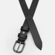 Ремень женский из натуральной кожи Laras 110v10genw35-black 110 см Черный (ROZ6400176606) - изображение 3