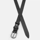 Ремень женский из натуральной кожи Laras 100v10genw37-black 100 см Черный (ROZ6400176609) - изображение 3