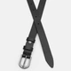 Ремень женский из натуральной кожи Laras 110v10genw37-black 110 см Черный (ROZ6400176610) - изображение 3