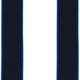 Подтяжки Bow Tie House черные с синей окантовкой 07905 - изображение 3