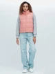 Теплый жилет короткий женский Uniqlo 346939310 L Розовый (1159784683) - изображение 4