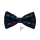 Бабочка Bow Tie House фиолетовая с зонтиками 08329 - изображение 1