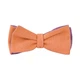Галстук-бабочка Bow Tie House льняная двухсторонняя (абрикосовый;фиолетовый) 05948 - изображение 3