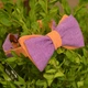 Галстук-бабочка Bow Tie House льняная двухсторонняя (абрикосовый;фиолетовый) 05948 - изображение 8