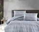 Постельное белье First Choice Homesko Ranforce 160 х 220 см Donis Grey - изображение 1