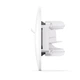 Компьютерная/телефонная розетка RJ45/RJ11 CAT6/CAT3 белая VIDEX BINERA (VF-BNSK2PC6TF3-W) - изображение 4
