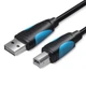 Кабель для принтера Vention USB - USB Type-B (M/M), 1 м, Black (VAS-A16-B100) - зображення 1