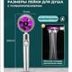 Турбо лійка з вентилятором та фільтром обертання 360° TURBOCHARGED SHOWER HEAD ФІОЛЕТОВА - зображення 5