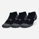 Набор носков Under Armour UA Performance Cotton 3pk NS 1379526-001 коттон M 3 пары Черный (196884008918) - изображение 1
