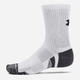 Набор мужских носков высоких хлопковых Under Armour UA Performance Cotton 3p Mid 1379530-100 коттон XL 3 пары Белый (196883995790) - изображение 2