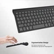 Бездротова комбінована клавіатура +миша Cimetech KF10 + TM002 (португальська розкладка) - зображення 3