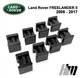 Ремкомплект обмежувача дверей Land Rover FREELANDER (II) 2006 до 2017 фіксатори вкладки втулки - зображення 4