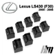 Ремкомплект ограничителя дверей Lexus LS430 (F30) 2000 до 2006 фиксаторы вкладыши втулки сухари - изображение 4