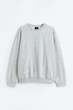 Свитшот H&M XXL светло серый меланж 508970818 - изображение 3