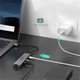 Док-станція Ugreen CM266 USB A 3.0 - USB 3.0 x 3 RJ-45 Micro USB Gray (6957303868124) - зображення 6