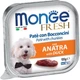 Упаковка влажного корма для собак Monge Dog Wet FRESH утка 0.1 кг x 4 шт (1826000000029) - изображение 2