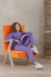 Свитшот Azuri 5947 XL Лиловый (594763XL) - изображение 6