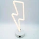 Ночной неоновый светильник ночник молния Neon lamp series настольный Flash жёлтый Без Бренда (722817) - изображение 2