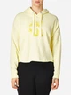 Худи теплое оверсайз женское Calvin Klein 103761112 XL Желтое (1159802107) - изображение 1