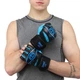 Перчатки для смешанных единоборств MMA TapOut 168521 размер S-M Black-Blue - изображение 5