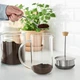 Чайник заварювальний френч прес IKEA 365+ 1 л скло нержавіюча сталь 205.327.24 - зображення 3