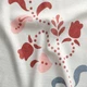 Рушник кухонний IKEA INAMARIA із квітковим візерунком 45х55 см 804.930.79 - зображення 3