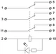 Проміжне реле 10А 3к 24V DC МK3P [A0090010012] АСКО - зображення 3