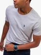 Футболка хлопковая длинная мужская U.S.Polo Assn 113904-0400A(light gray) L Светло-серая (786664660445) - изображение 5