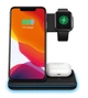 Беспроводная зарядка - стенд Smart Z5 3in1 Fast 15W (iPhone+Apple Watch+AirPods) Black - изображение 4