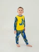 Детская пижама для мальчика Smil 104523 110 см Желтая (4824039296199) - изображение 3