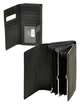 Кошелек из натуральной кожи Classic DR. BOND W46-2 black - изображение 3