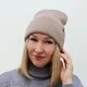 Комплект женский зимний ангора с шерстью (шапка+шарф+перчатки) ODYSSEY 57-59 см разноцветный 12535 - 8008 - 4072 - изображение 2