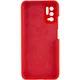 Чехол Silicone Cover Full Camera (AAA) для Xiaomi Redmi Note 10 5G / Poco M3 Pro Красный / Red (00000049833_4) - изображение 3