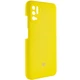 Чохол Epik Silicone Cover Full Camera AAA Xiaomi Redmi Note 10 5G / Poco M3 Pro Жовтий / Bright Yellow - зображення 2