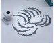Массажер для головы электрический Benbo Vibro Head Massager 3 режима, аккумуляторный вибромассажер на голову с 12 когтями - изображение 14