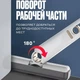 Портативна міні швабра з автоматичним віджиманням Cleaners Mini-Mop 29х15 см складана - зображення 2