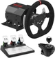Игровой гоночный руль с тремя педалями и коробкой передач 3в1 PXN Racing-V10 вращение 270°/900°, для PC/PS3/PS4/XBOX/SWITCH - изображение 8