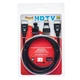 Кабель HDMI-HDMI 1,5 метра з перехідниками miniHDMI та microHDMI на блістері - зображення 3