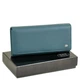Кожаный кошелек Classik DR. BOND W501 light-blue - изображение 1