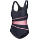 Купальник суцільний жіночий Aqua Speed Stella Lady Чорний Рожевий (S) 36 (299-35) - зображення 4