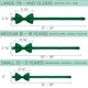 Бабочка Bow Tie House однотонная зеленая габардин - взрослая 08193 - изображение 4