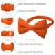 Бабочка Bow Tie House большая цвета тыквы 10279L - изображение 2