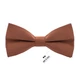 Метелик Bow Tie House коричневий бавовняний з однією складкою 09274 - зображення 1