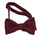 Бордовая Bow Tie House однотонная галстук-бабочка узкой формы-габардин 07398 - изображение 1