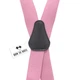 Подтяжки Bow Tie House пастельно-розовые 2.5Х см однотонные 09530 - изображение 3